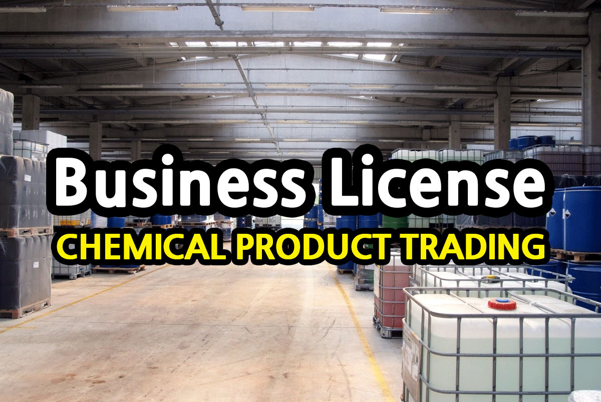 베트남 화학제품 영업 라이선스