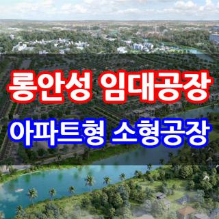 베트남 롱안성 아파트 형태의 고층 소형 임대공장