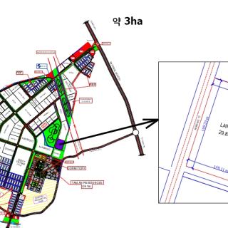 호치민에서 1시간 거리 대규모 공단내 공장부지(약 3ha/3.5ha)
